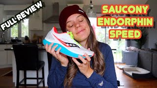 FULL REVIEW SAUCONY ENDORPHIN SPEED [upl. by Llednik]