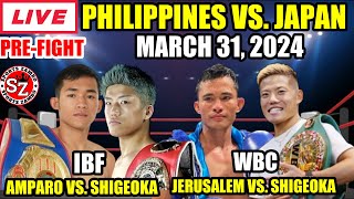 Jerusalem vs Shigeoka IBF  Amparo vs Shigeoka IBF  Prefight Analysis amp Boxing updates [upl. by Semajwerdna85]