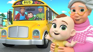 Wheels On The Bus  Baby Please Dont Cry More Newborn Nursery Rhymes amp Original Kids Songs [upl. by Delores286]