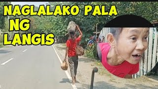 ISANG BABAE NAGLALAKAD NAGLALAKO PALA NG LANGIS NG NIYOG [upl. by Adehsor]