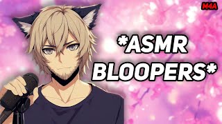 M4A ASMR Boyfriend Roleplay BLOOPERS 1k Special British Accent [upl. by Haggar]