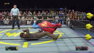 WWE 2K23 Superman vs Indiana Jones [upl. by Thaine]