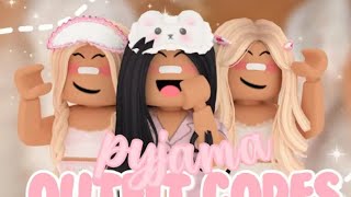 Bloxburg PJ pajamas codes  pjs  Pearlu [upl. by Kerby]