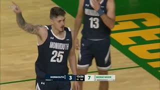 George Mason vs Monmouth  2023116  NCAAB Game [upl. by Atinod677]