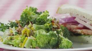 How to Make Broccoli Salad  Salad Recipes  Allrecipescom [upl. by Metah]