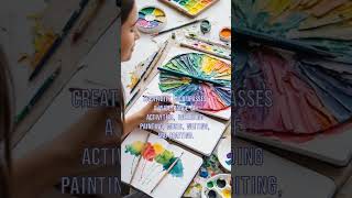 How Creativity Helps Brain Health and Emotional Resilience sciencefacts science brain [upl. by Salinas]