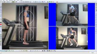 Running gait analysis Anteriorposterior pelvic tiltingwmv [upl. by Elmaleh]