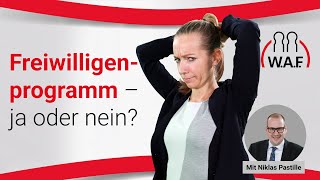 Freiwilligenprogramm – Gute Idee oder Arbeitgeberfalle [upl. by Alikat311]