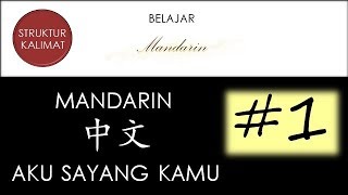 BELAJAR MANDARIN  Episode 1  Aku Sayang Kamu [upl. by Edi]