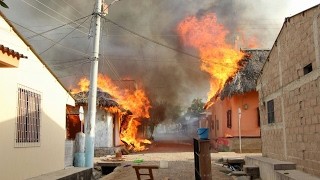 Incendio destruyó 6 casas en nuestro municipio [upl. by Ener]