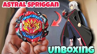 astral spriggan beyblade unboxing and review  pocket toon [upl. by Mason718]