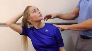 Neck stretch scalenes trapezius levator scapula [upl. by Shelia610]