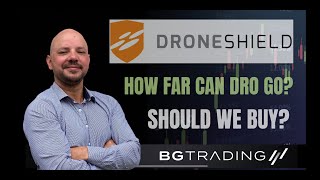 ASX DRO  DRONESHIELD LIMITED  HOW FAR CAN THE STOCK MOVE SHOULD WE BUY HOLD OR SELL [upl. by Docile]