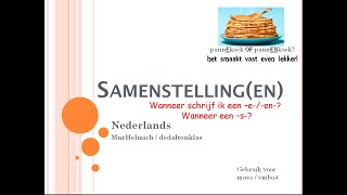 Samenstellingen tussen n en s uitlegoefening [upl. by Reham924]