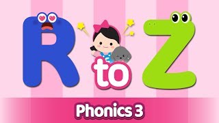 Learn R to Z l Phonics song [upl. by Ulane]