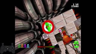 Frogger PS1  Platform Madness Walkthrough [upl. by Tomasz]