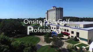 Hilton ChicagoOak Brook Hills Resort amp Conference Center Drone Footage [upl. by Elburt3]