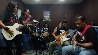 MenaraAntara Wajah wajah Sayang jamming session 392023 [upl. by Rosenblatt]