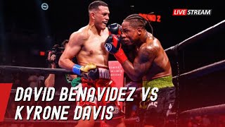 FULL FIGHT DAVID BENAVIDEZ VS KYRONE DAVIS  BOXING FIGHT HIGHLIGHTS [upl. by Andreas]