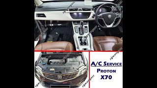 Proton X70 AirCond Service Replacing Cooling Coil  Evaporator [upl. by Oringas807]