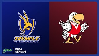 Irymple v Robinvale Euston Round 1 Season 2024  Sunraysia Football Netball League [upl. by Duane]