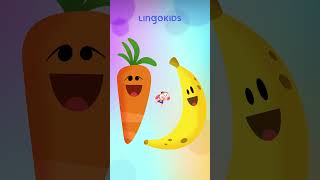 VEGGIES and FRUITS are GOOD for YOU with LingokidsActivitiesforKids 🥕🍌🥬 lingokids forkids nurseryrhymes [upl. by Hsihsa]