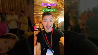 Instagram vs Vida Real com YouTubers shortssprintbrasil viral [upl. by Oratnek334]