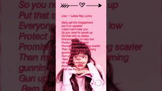 Lisa Lalisa rap Easy lyrics [upl. by Viglione]