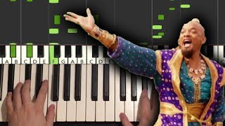 Aladdin  Prince Ali Piano Tutorial Lesson [upl. by Irehc]