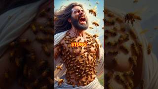 Help Jesus is Being Stung by a Swarm of Bees shorts weirdstuff jesus jesusquiz [upl. by Omora]