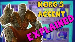 Korgs Accent from Thor Ragnarok EXPLAINED  New Zealand Maori accent [upl. by Christoffer972]