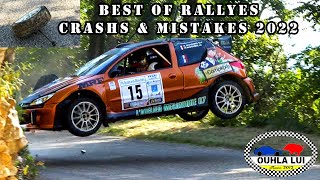 Best of Rallyes Crashs amp Mistakes 2022 by Ouhla Lui [upl. by Koehler475]