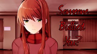 Monika Talks About Bullying  quotMonika After Storyquot Mod [upl. by Drews]