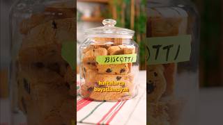 En Sevilen Kahve Yancısı BISCOTTI 😍🇮🇹 yemekcom biscotti [upl. by Egduj]