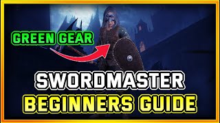 Complete Beginners Guide to Swordmaster in Dungeonborne  This Class DOMINATES with Green Gear [upl. by Robb]