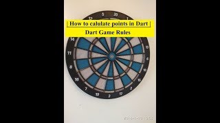 How to calulate points in Dart  Dart Game Rules [upl. by Adel544]