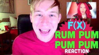 Fx Rum Pum Pum Pum Reaction 에프엑스첫 사랑니 [upl. by Alolomo501]