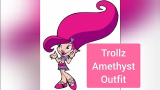 Mockup Trollz Amethyst Outfit trollz trollzcosplay [upl. by Arlee]