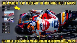 Kejutan Marini quotLap Tercepatquot di FP1 Strategi Marini Memperbaiki Performa di MotoGP Prancis 2024 [upl. by Rysler]