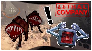 BEATING THE COMPANY  Lethal Company Ep 2 [upl. by Aitnohs]