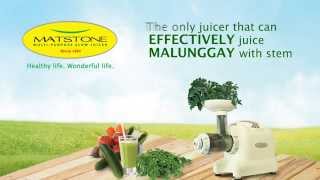 Matstone Slow Juicer 8in1 [upl. by Barnabe]