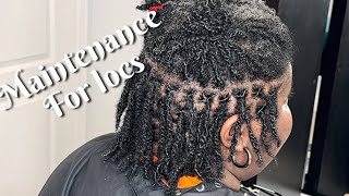 Relocking dread  interlocking locs [upl. by Suanne685]