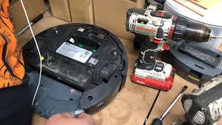 Time lapse Shark Ion 750 robot vacuum teardown [upl. by Verner711]