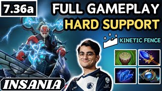 736a  Insania DISRUPTOR Hard Support Gameplay 34 ASSISTS  Dota 2 Full Match Gameplay [upl. by Proulx93]