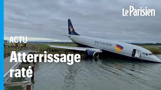 Un avion de fret rate son atterrissage à Montpellier l’aéroport fermé [upl. by Giddings]