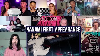 Nanamis First Appearance  Jujutsu Kaisen Season 1 Episode 9 reaction mashup [upl. by Yhtomiht]