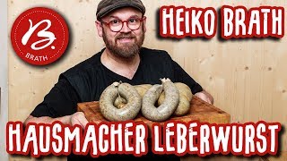 Leberwurst hausgemacht 🔴🔥 Schritt für Schritt gezeigt [upl. by Ardnohsed]