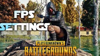 Player Unknown Battlegrounds  FPS settings  GTX 1060 [upl. by Hakim]