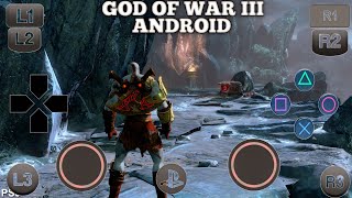 GOD OF WAR III ANDROID PS3 EMULATOR FOR ANDROID GOD OF WAR [upl. by Hennie]