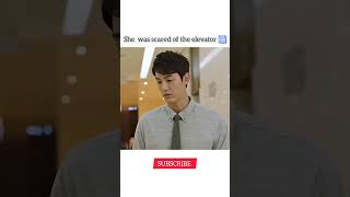 She was scared of elevator 🛗 rainorshine kdrama cdramaclips [upl. by Zeiger]